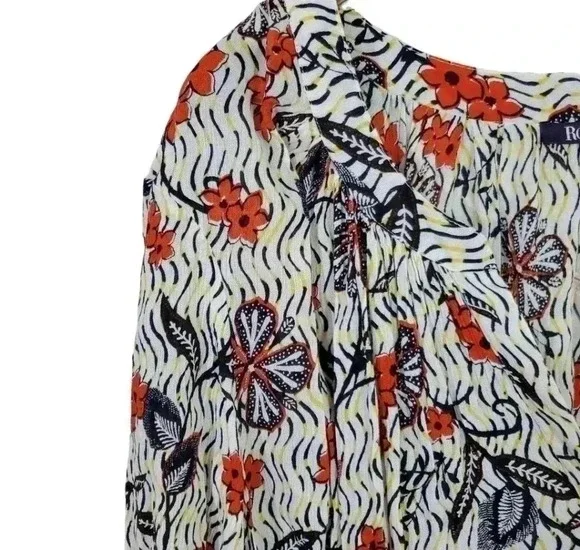 Roamans Plus Size Crinkle Tunic Blouse Top. Brand new size 36W - Picture 3 of 8